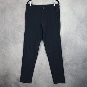 Lululemon Pants Mens 32 Navy Commission Pant Slim Warpstreme Stretch Chino